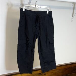 St. John’s Bay Black Cargo Pants- Petite Small